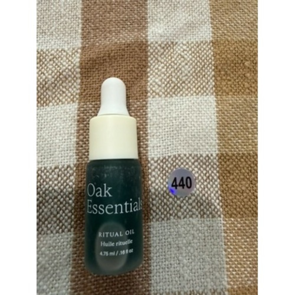 Oak Essentials Ritual Oil Travel Size 4.75 ml 0.16 fl oz Face Oil Dropper Bottle